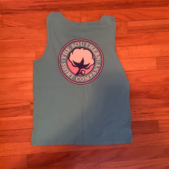 The southern shirt company light blue tee tank - Picture 3 of 3